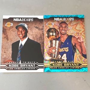 Kobe Bryant career tributes cards